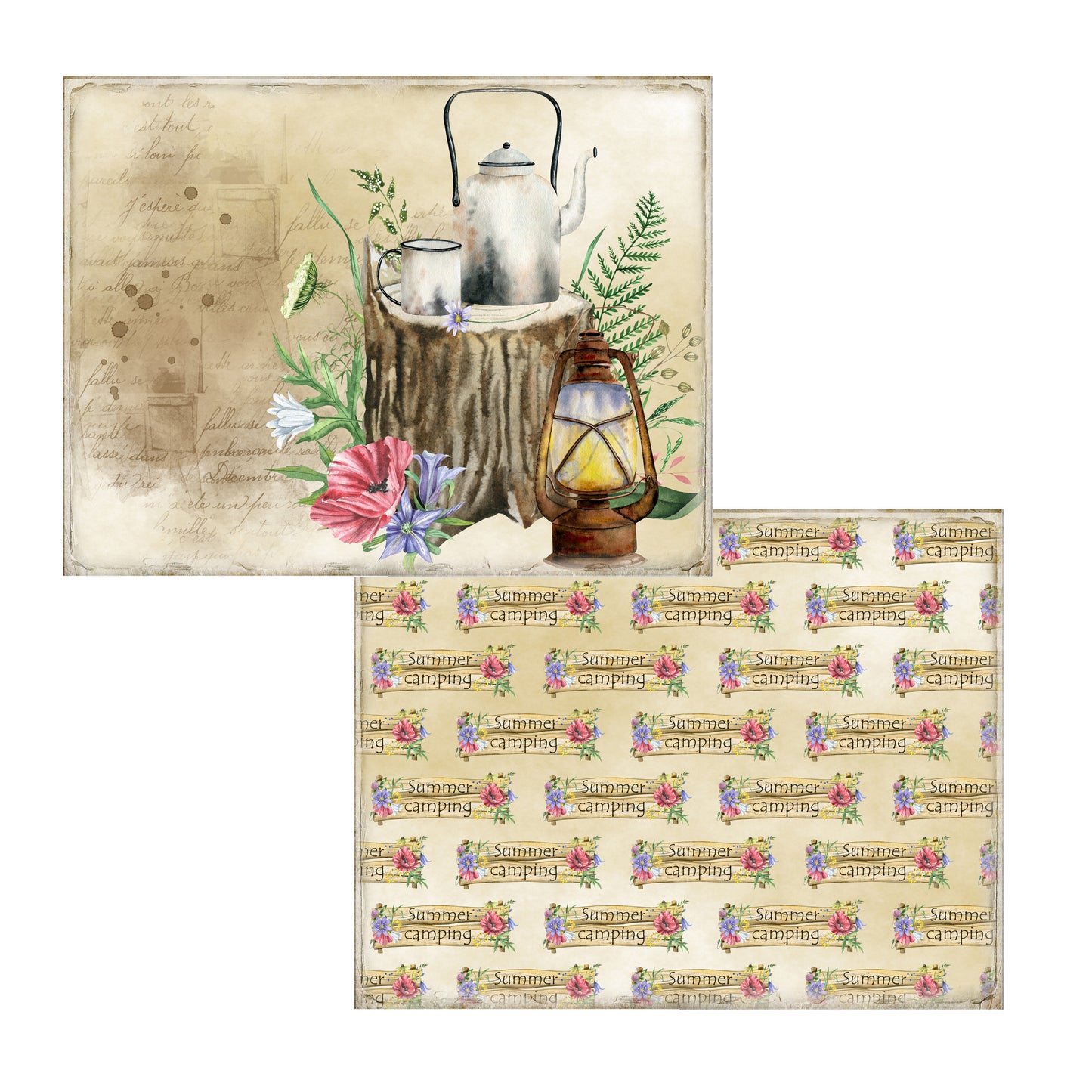 Camping Journal Pages - 7996
