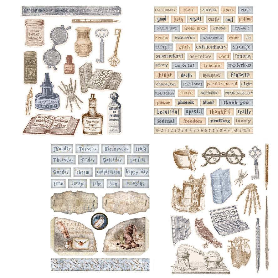 Wizard School Embellishment Pack - 7646