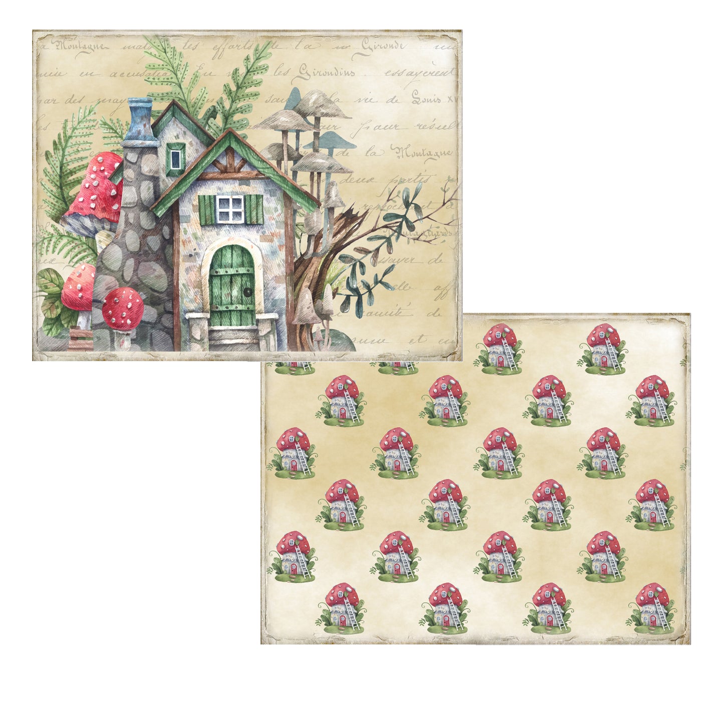 Fairy Homes Journal Pages - 23-7025