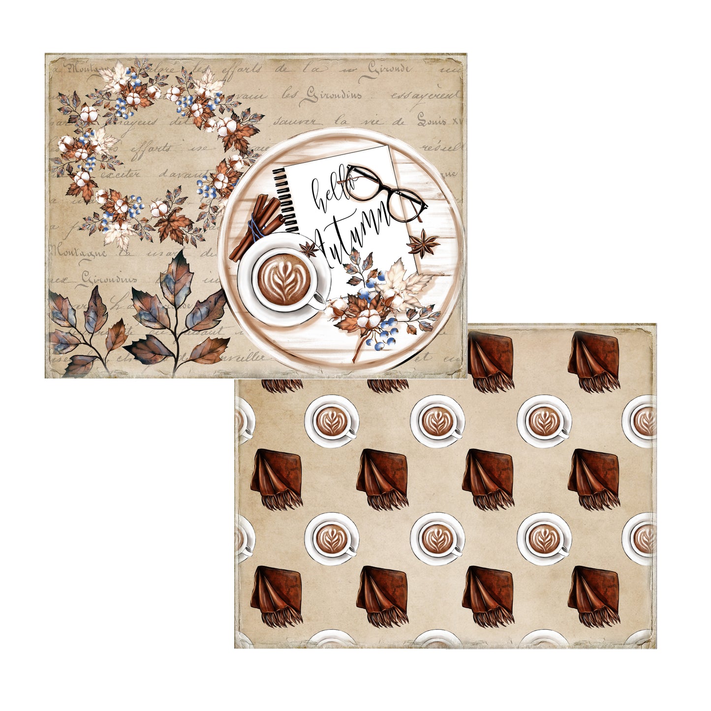 Chic Fall Journal Pages - 23-7000