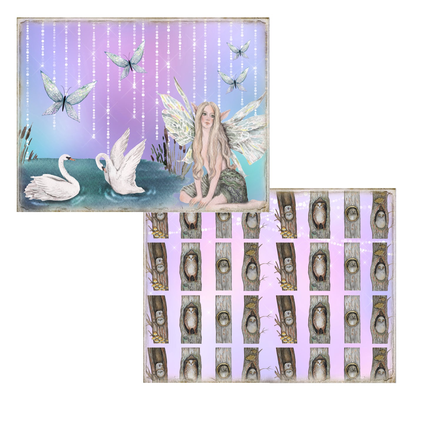 Fairy Forest Journal Pages - 23-7023