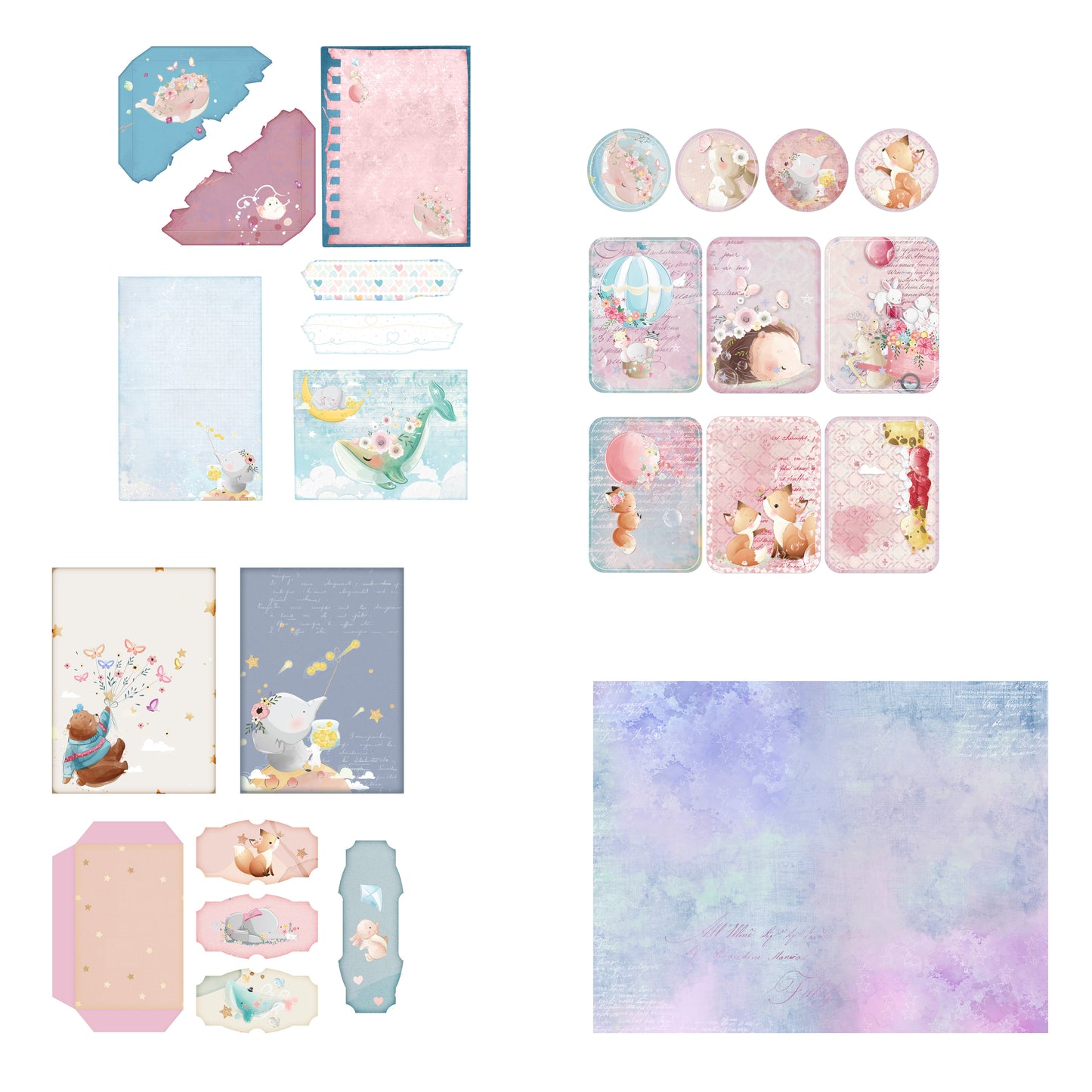 Bubbly Babies Journal Pages - 7580