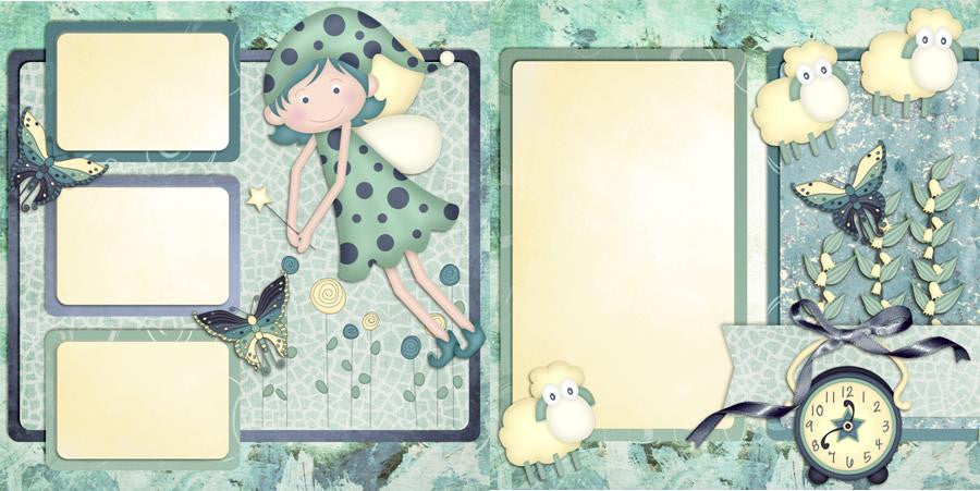 Time for Sleep - 293 - EZscrapbooks Scrapbook Layouts Baby - Toddler