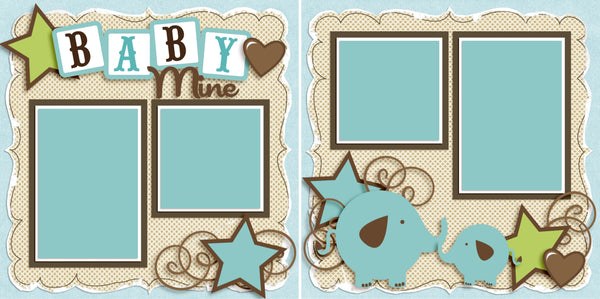 CARTA BELLA Collection Kit: Baby Mine - Boy - Scrapbook Generation