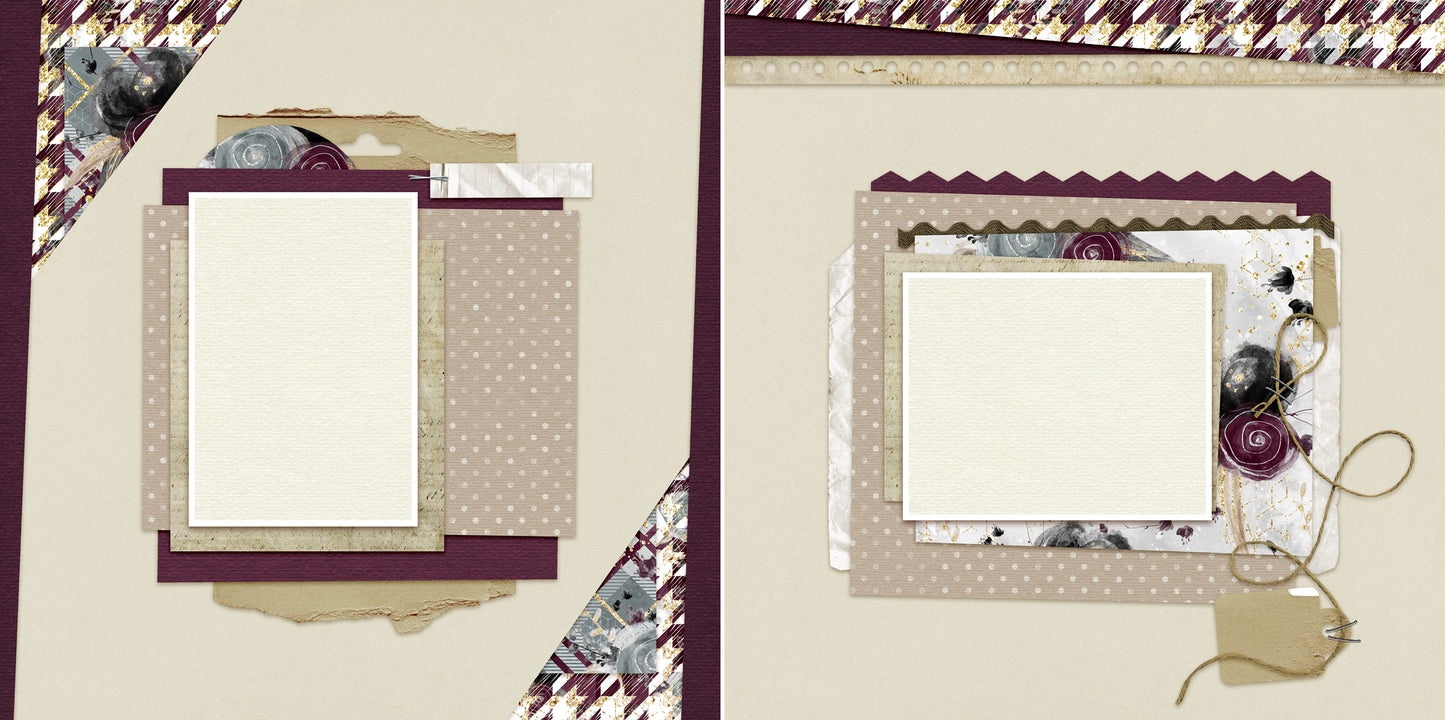 Special Memories - 5020 - EZscrapbooks Scrapbook Layouts Family, Other