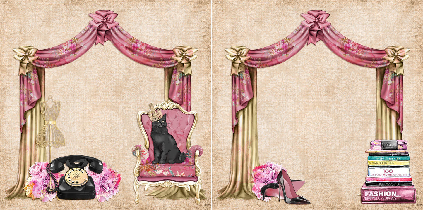 So Fancy NPM - 5033 - EZscrapbooks Scrapbook Layouts Girls, Other