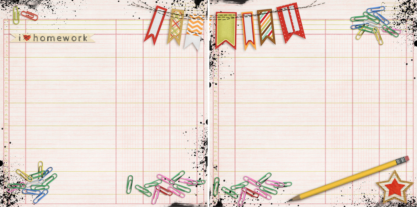 Homework NPM - 4305 - EZscrapbooks Scrapbook Layouts School