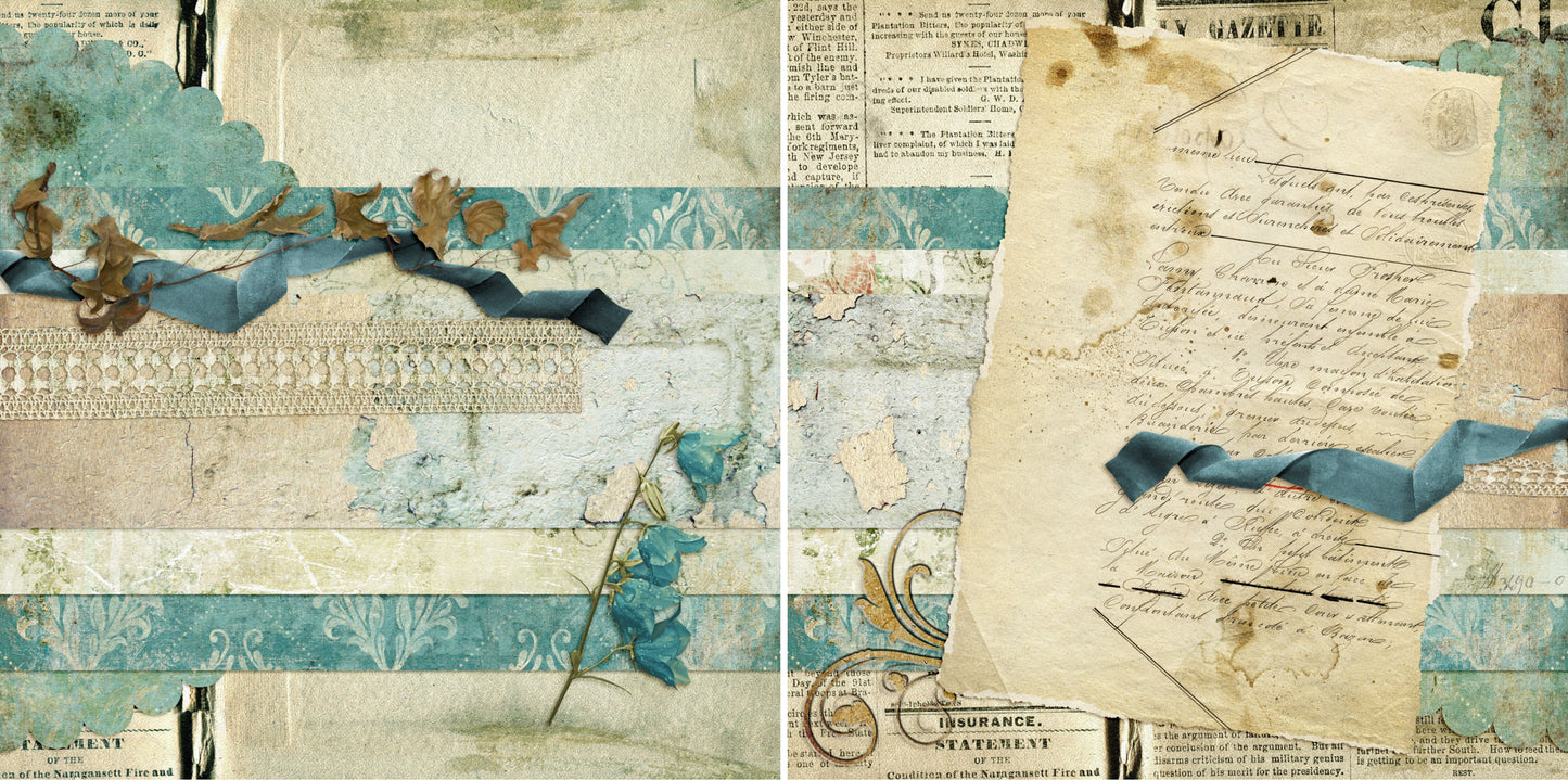 Remember Me NPM - 4579 - EZscrapbooks Scrapbook Layouts Grandmother, Heritage, Other