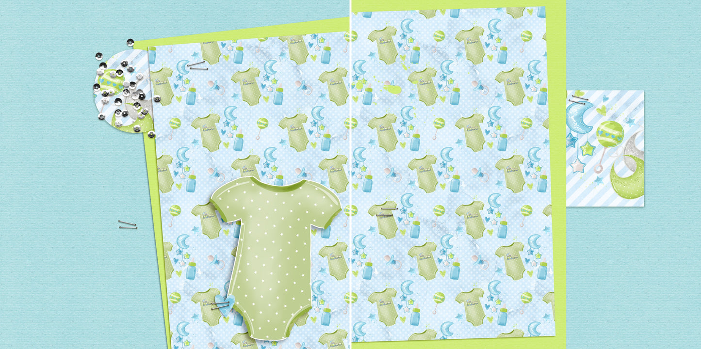 Baby Boy Onesie NPM - 6121