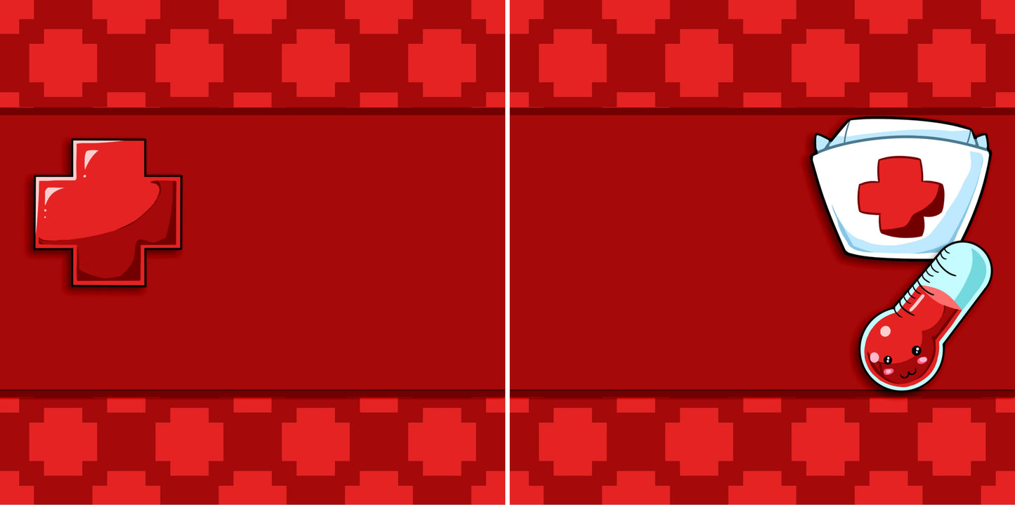 Sick Day NPM - 2766 - EZscrapbooks Scrapbook Layouts Kids, Other