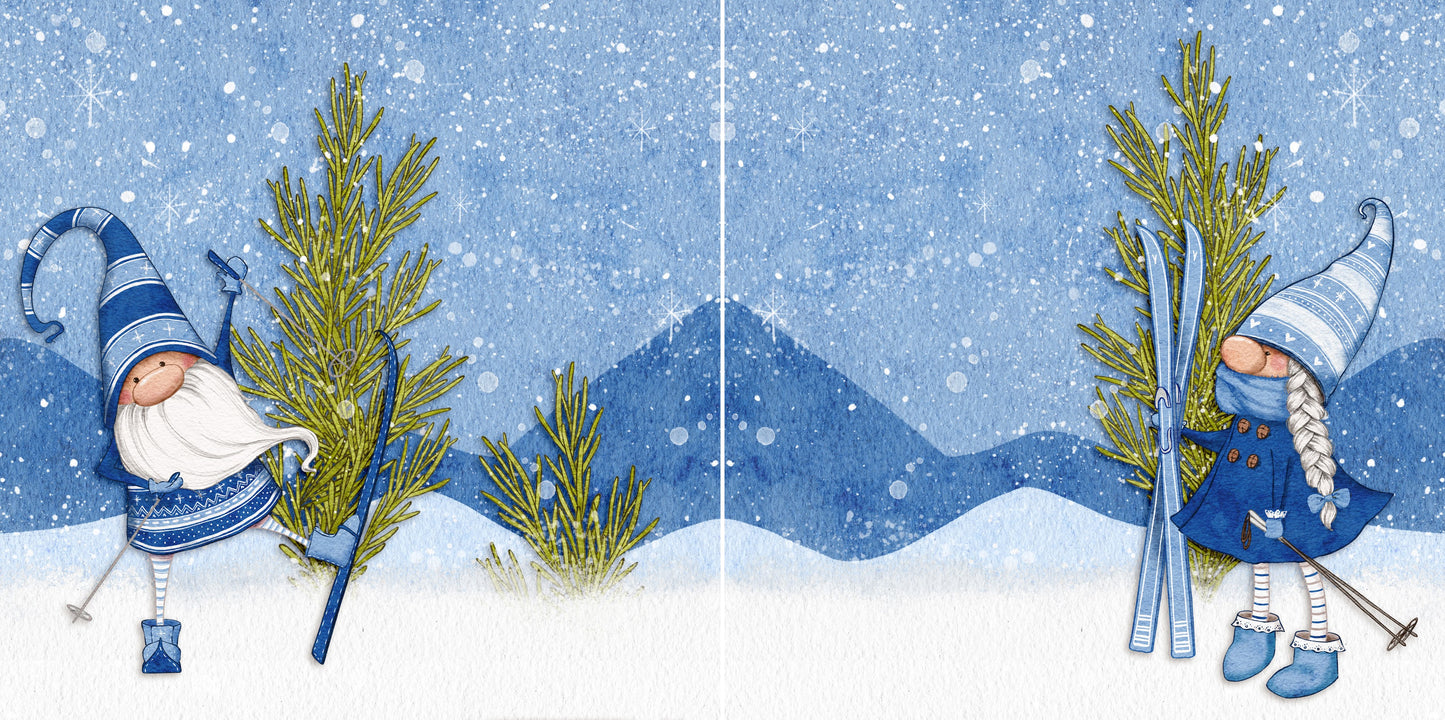 Gnomes in Snow NPM - 5761