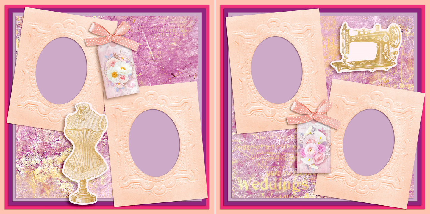 Vintage Wedding Prep - 5842