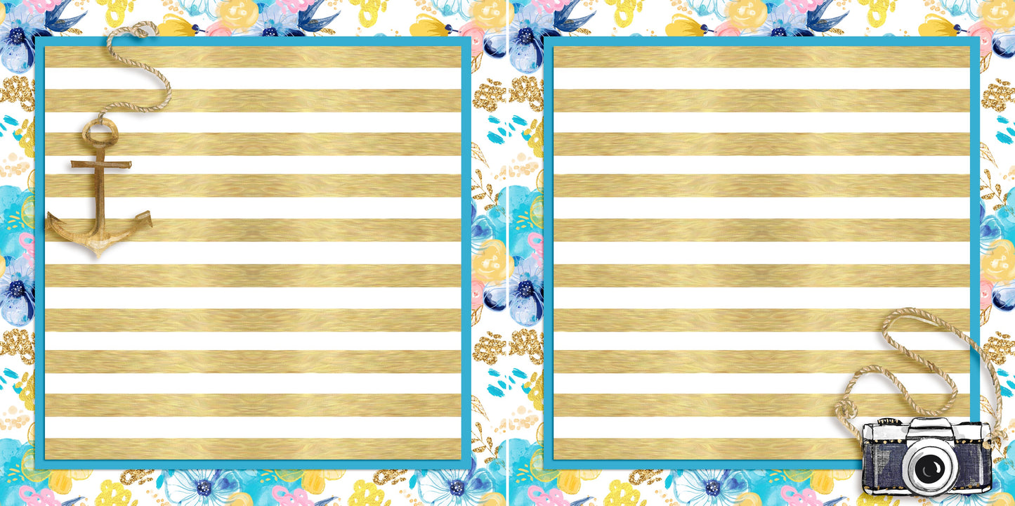 Escape Camera NPM - 5473 - EZscrapbooks Scrapbook Layouts Beach - Tropical, Swimming - Pool, Vacation