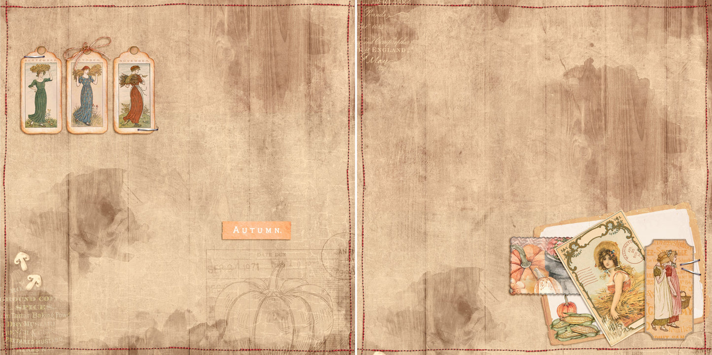 Vintage Autumn Harvest NPM - 5707