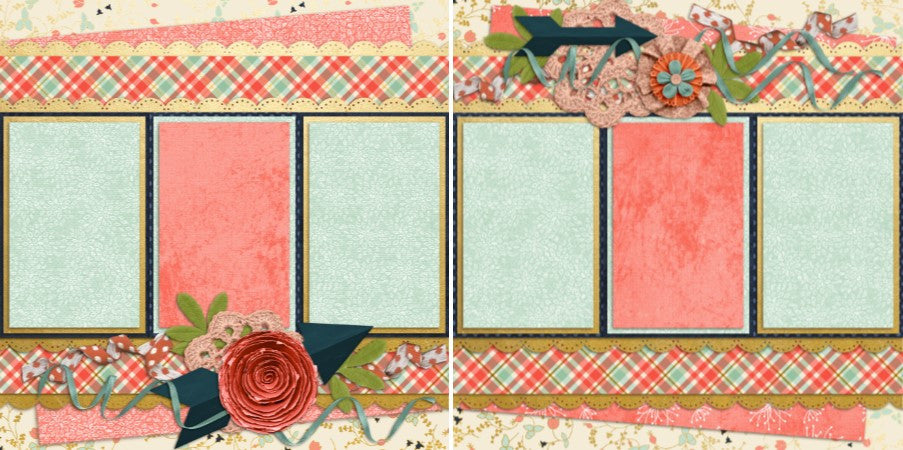 This Girl - 749 - EZscrapbooks Scrapbook Layouts Baby - Toddler, Girls