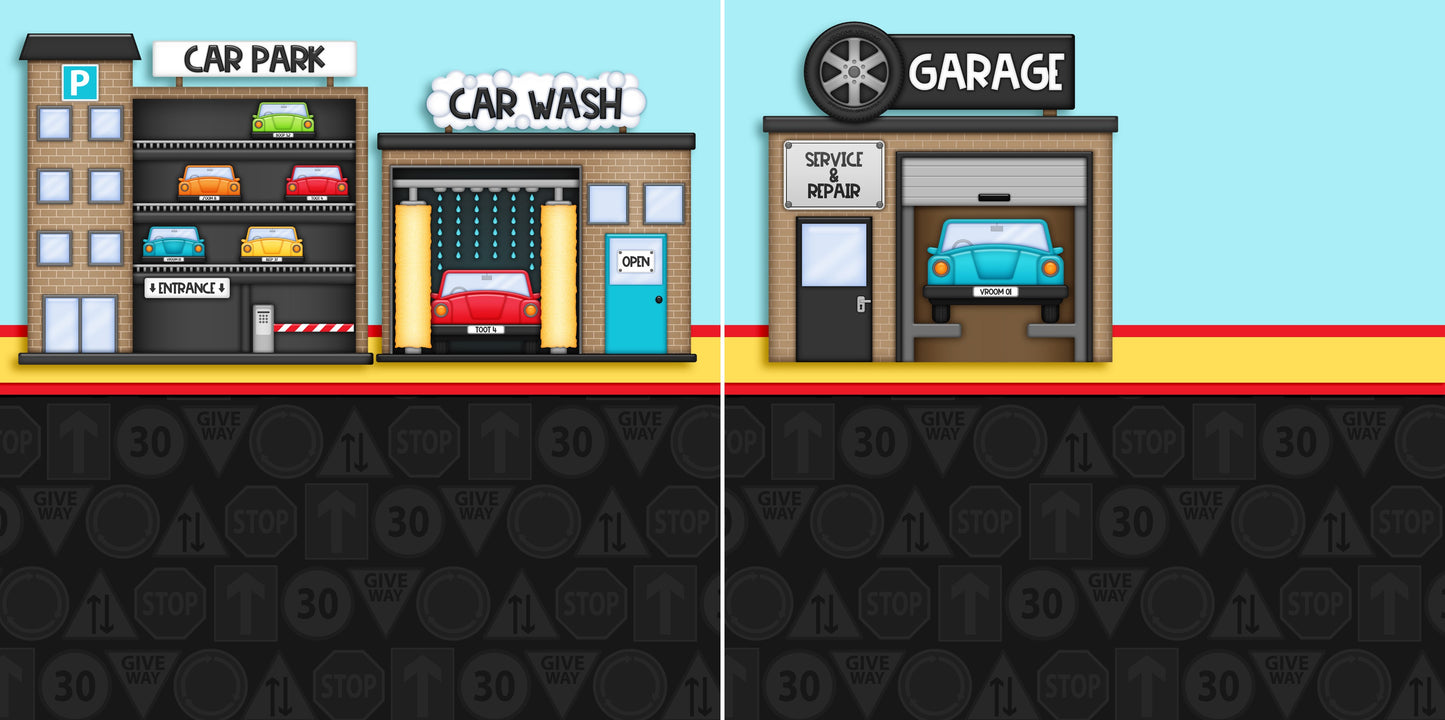 Park & Wash Garage NPM - 5577