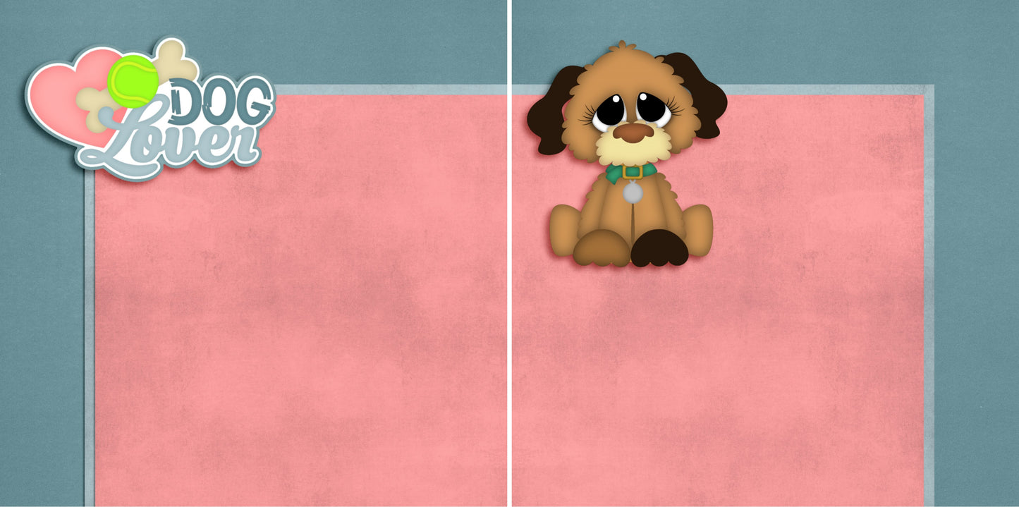 Dog Lover NPM - 3113 - EZscrapbooks Scrapbook Layouts dogs, Pets