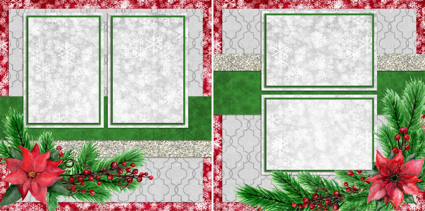 Tis the Season - 16 - EZscrapbooks Scrapbook Layouts Christmas