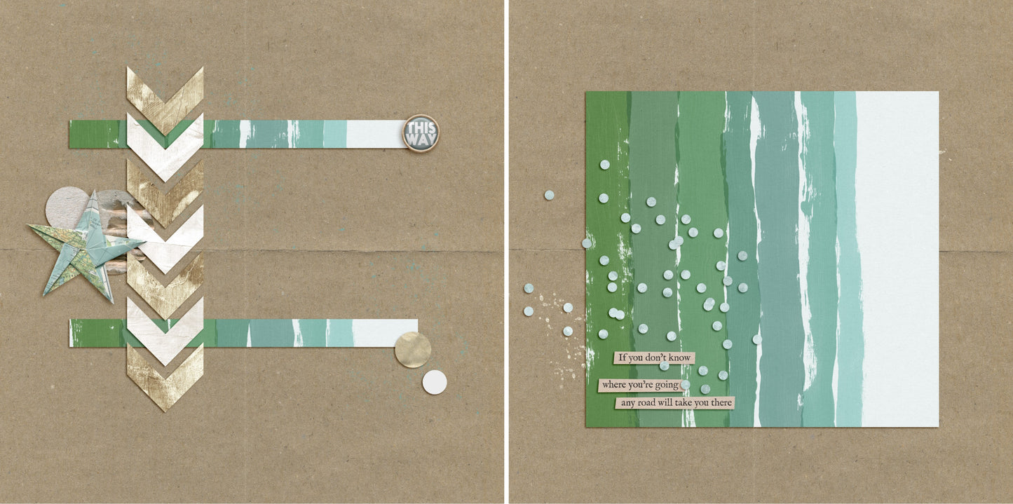 This Way NPM - 4691 - EZscrapbooks Scrapbook Layouts Other