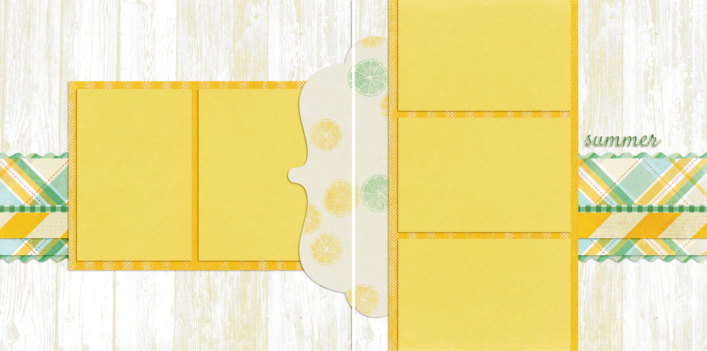 Summer - 4898 - EZscrapbooks Scrapbook Layouts Beach - Tropical, Summer, Swimming - Pool