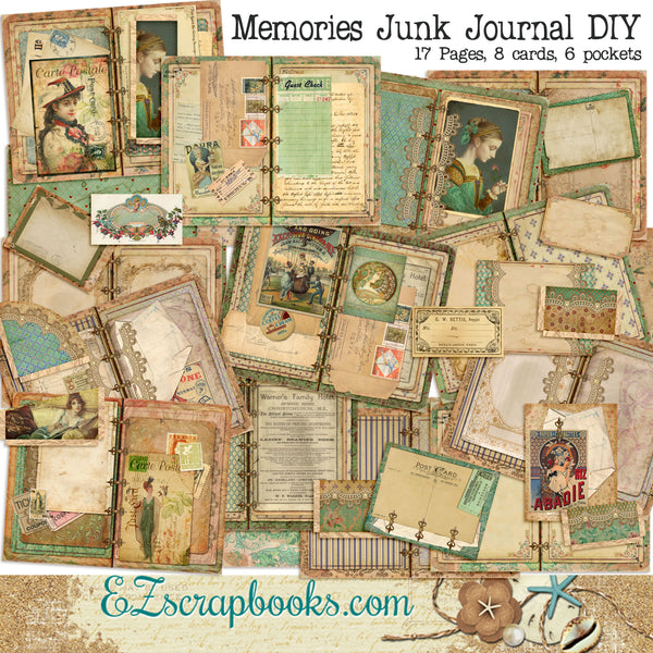 Dragons Junk Journal Kit - 7212 – EZscrapbooks