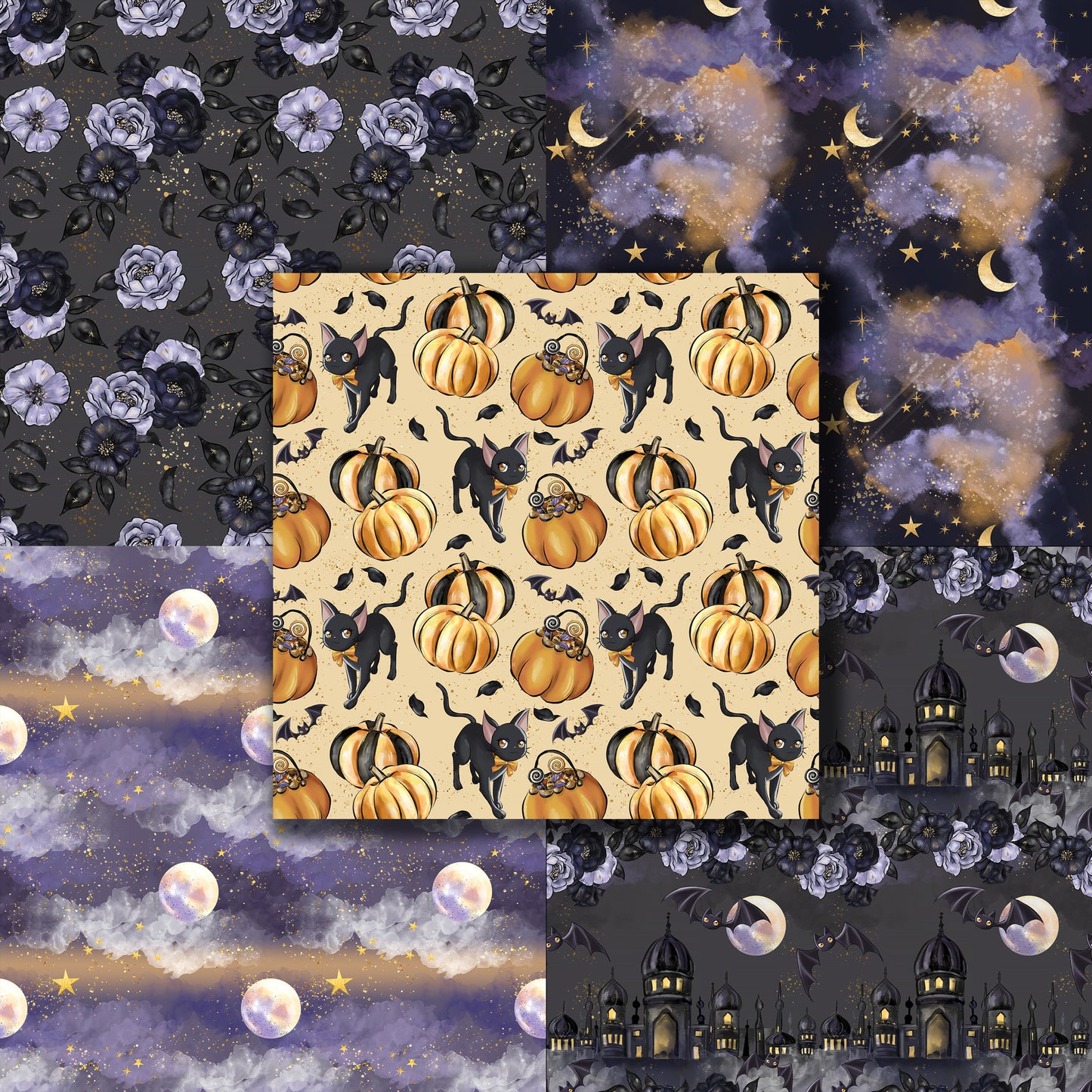 Halloween Moonlight - Paper Pack - 8566