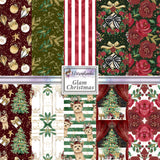 Christmas Glam 12X12 Paper Pack - 8555