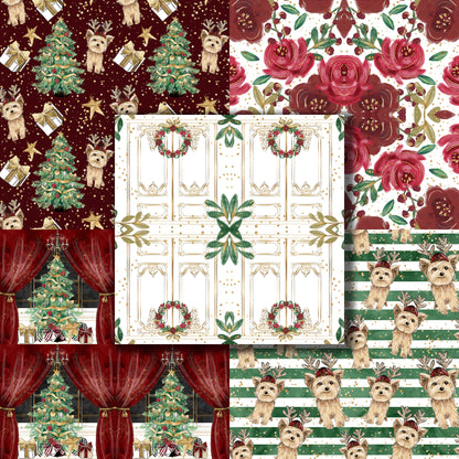 Christmas Glam 12X12 Paper Pack - 8555