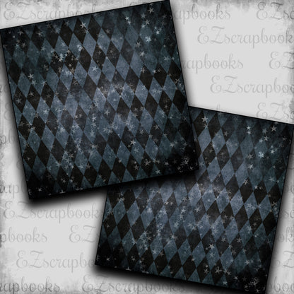 Midnight Circus Double Paper Set of 5 Designs - 1937