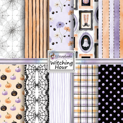 Witching Hour - 12X12 Scrapbook Paper Pack - 26-8191