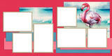Summer at the Beach - EZ Quick Pages -  Digital Bundle - 10 Digital Scrapbook Pages - INSTANT DOWNLOAD