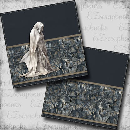 Creepy Old House Reaper NPM - Scrapbook Layout - 24-821