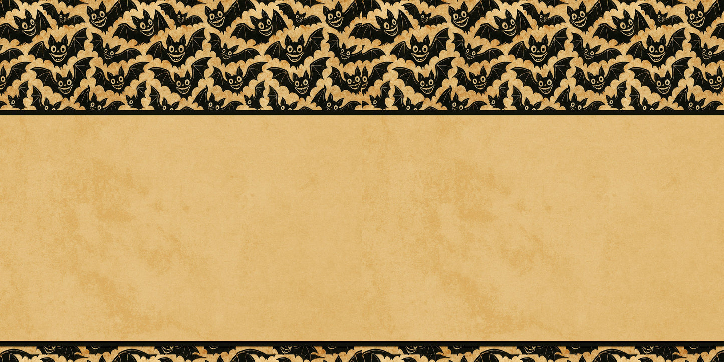 Retro Halloween NPM - Set of 5 Double Page Scrapbook Layouts - 25-1080