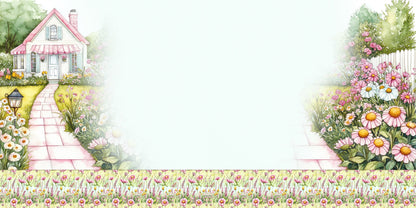 Patchwork Spring EZ Background Pages -  Digital Bundle - 10 Digital Scrapbook Pages - INSTANT DOWNLOAD