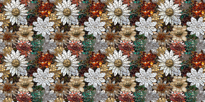 Floral Mosaic Fall NPM - 6970