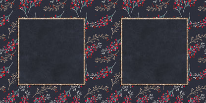 Christmas Wonderland NPM - Set of 5 Double Page Scrapbook Layouts - 24-1018