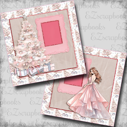 Dear Santa Tree Ginger - Scrapbook Layout - 24-868