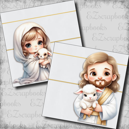 Jesus and Little Lamb NPM - 24-297