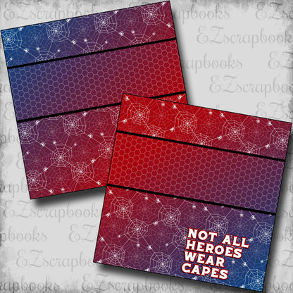 Not All Heroes Wear Capes NPM - Scrapbook Layout - 25-469