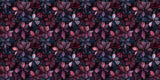Dark Floral Mosaic Plum NPM - 6887