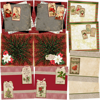 Season of Santa NPM - Set of 5 Double Page Layouts - 1322