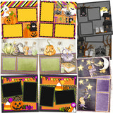 Trick or Treat - Set of 5 Double Page Layouts - 1347