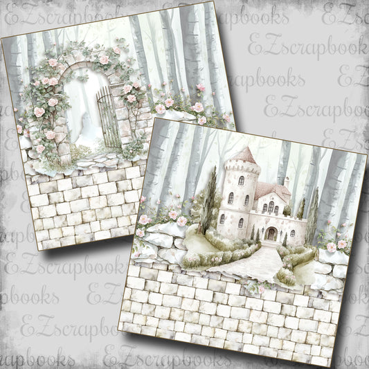 Enchanted Dream Castle NPM - Scrapbook Layout - 25-777