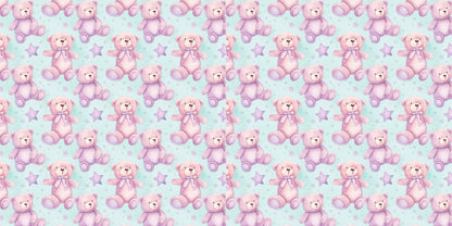 Pajama Party Teddy Bear - Scrapbook Papers - 24-180