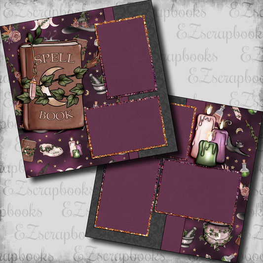 Woodland Witch Spell Book  - 23-484