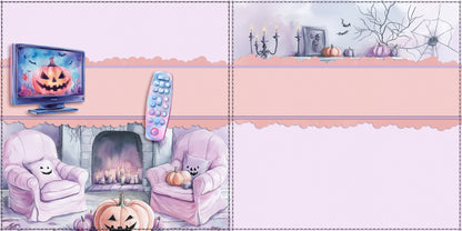 Spooky Movie Night NPM - Scrapbook Layout - 24-831