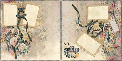 Our Summer Day - Scrapbook Layout - 24-714