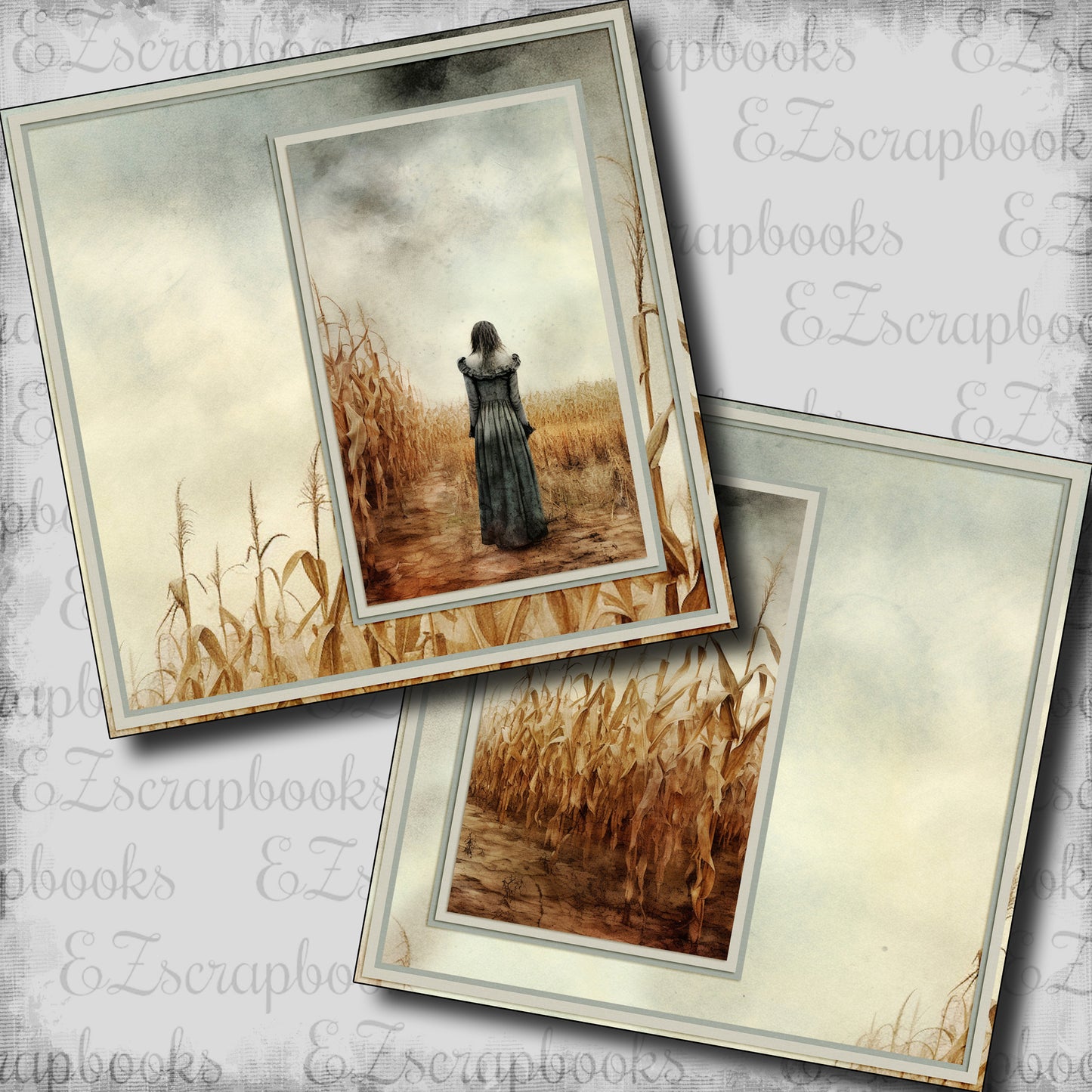 Creepy Farmhouse Cornfield NPM - 23-785