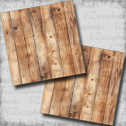 Western Winter Wood - Scrapbook Papers - 25-055