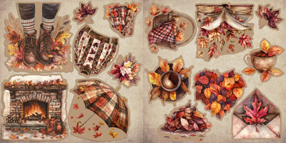 Fall Season Clip Art Sheets CAS - 24-719